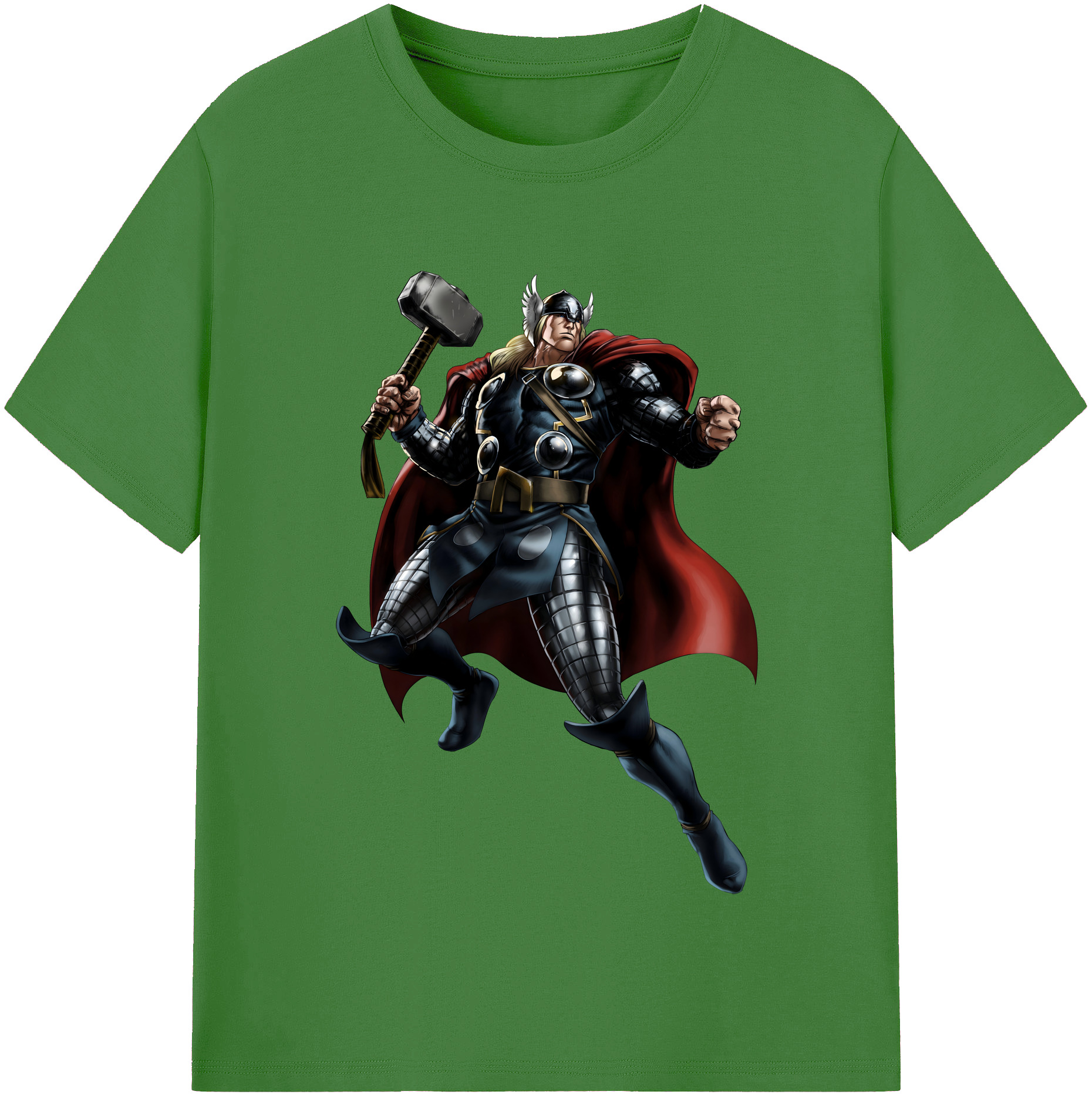 （画像用） アベンジャーズ The Avengers レディースカジュアルプリントTシャツ（綿100％）